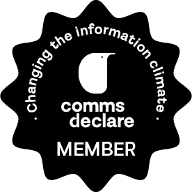 CommsDeclare member badge